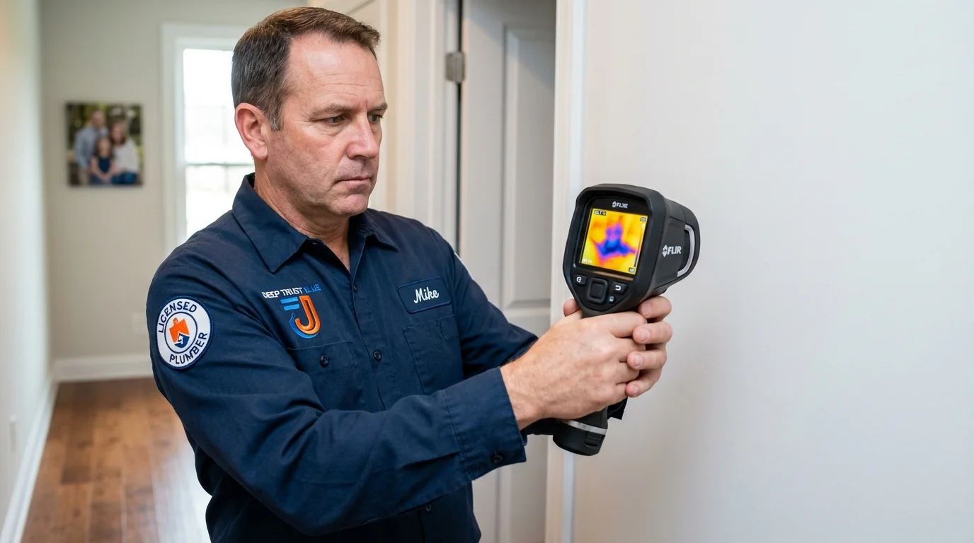 Thermal imaging leak detection by Johns Plumbing LLC in Lithia Springs